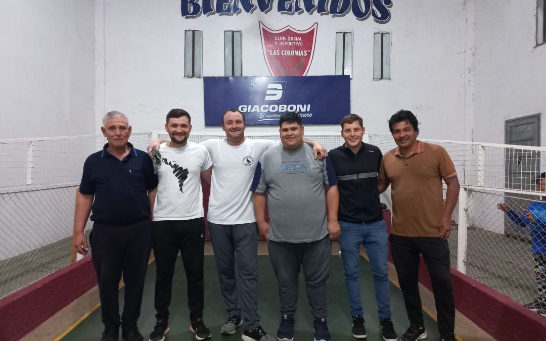 Inició el torneo de bochas por el 141° Aniversario de Villa del Rosario