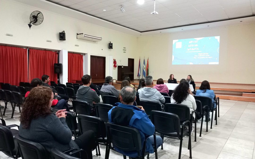 Disertaron sobre Abuso Sexual en Infancias y Adolescencias en Villa del Rosario