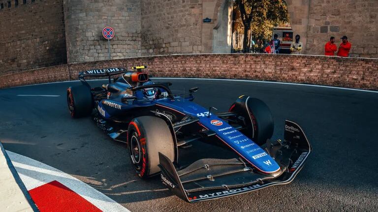 Histórico: Colapinto terminó 8° en Azerbaiyán y después de 42 años un argentino suma puntos en la F1