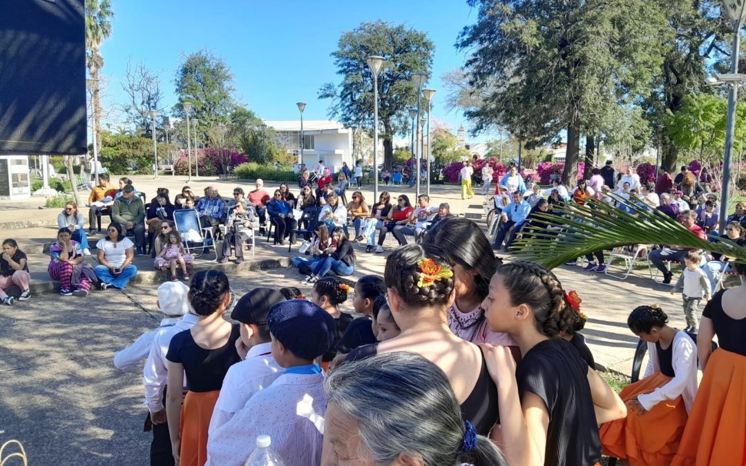 Se realizó el 1° Encuentro Regional de Folclore en Santa Ana