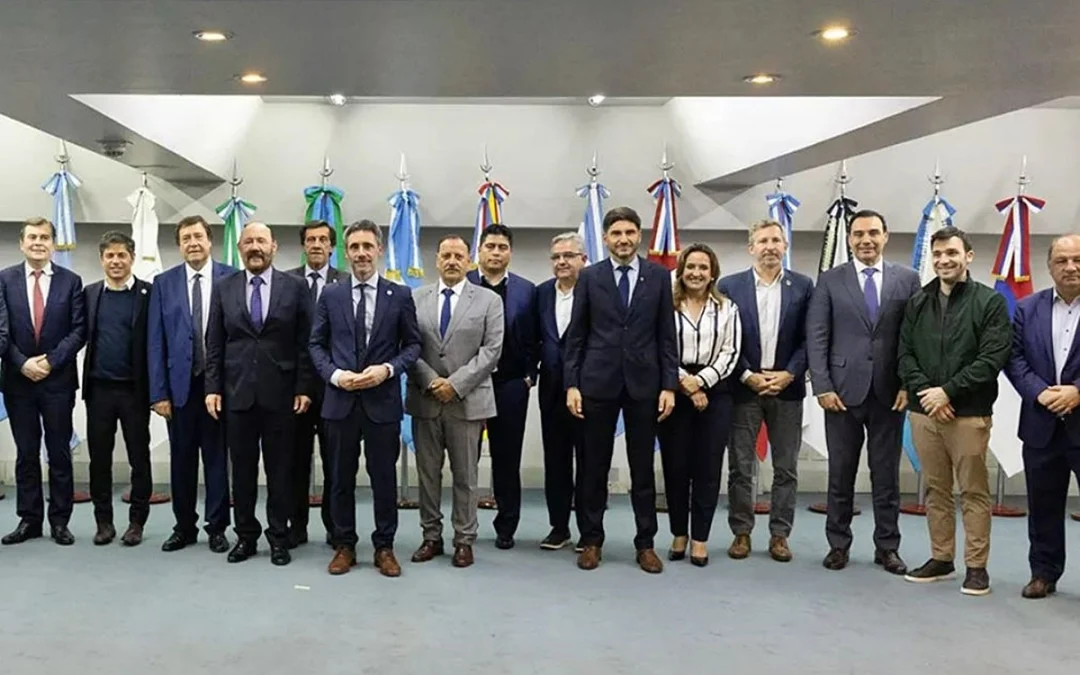 Gobernadores reclaman a Milei por recursos, obra pública, transporte y cajas de jubilaciones