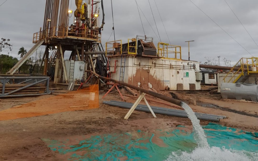 Se cumple el primer año del surgimiento del agua termal en Santa Ana