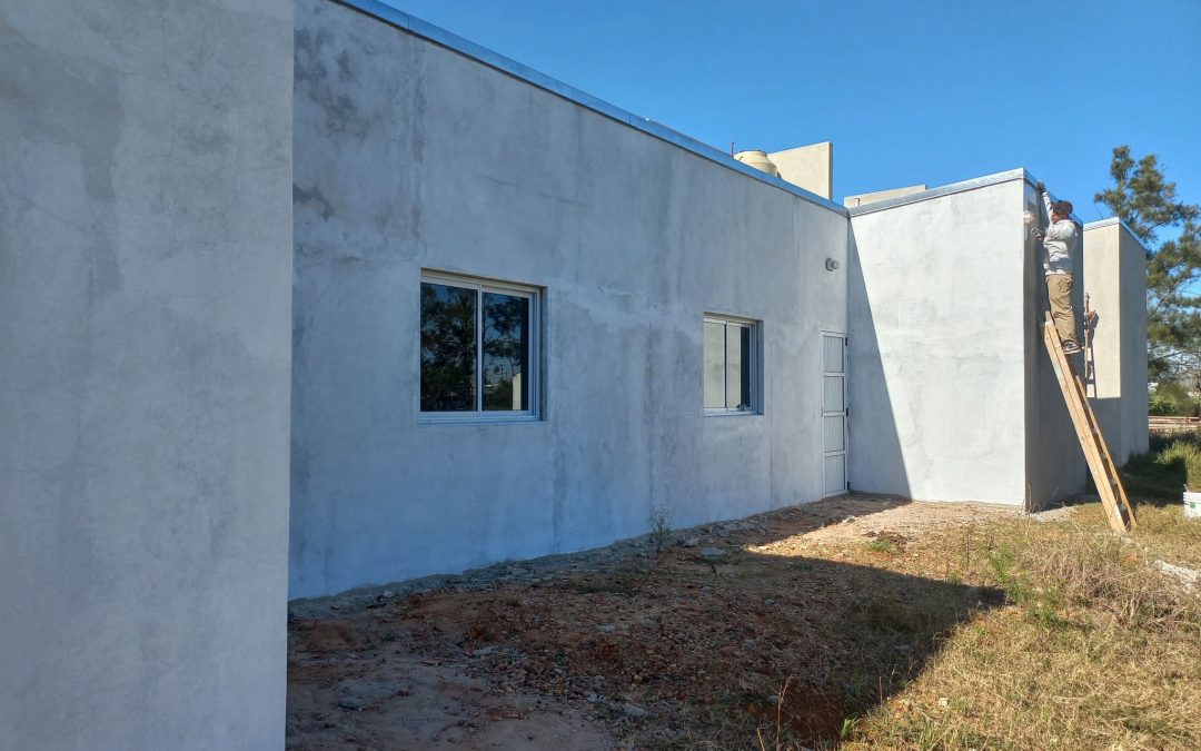Se ejecutan los últimos trabajos en nuevas viviendas municipales en Villa del Rosario
