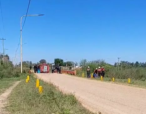 Fatal accidente: Motociclista cayó desde un puente y falleció en Chajarí