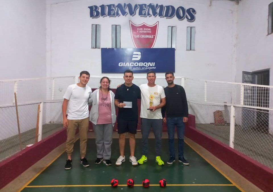 Finalizó el torneo de bochas por el 141° Aniversario de Villa del Rosario