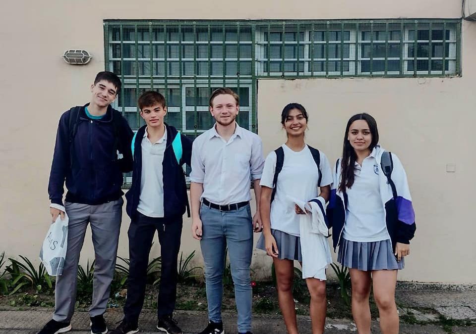 Con participación de estudiantes locales, se realizó la instancia departamental del Senado Juvenil en Federación