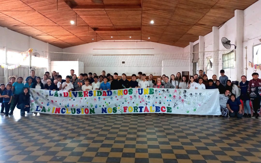 Mes de la Inclusión: Jóvenes participaron de una jornada integradora en Villa del Rosario