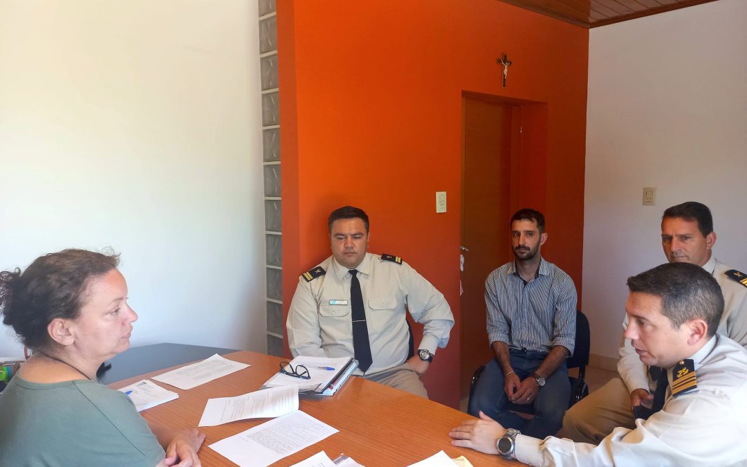 El Municipio de Villa del Rosario y Prefectura coordinan tareas de seguridad para la temporada estival