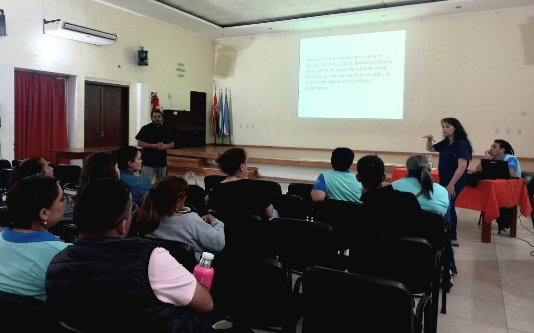 Se realizó una charla sobre prevención del dengue en Villa del Rosario