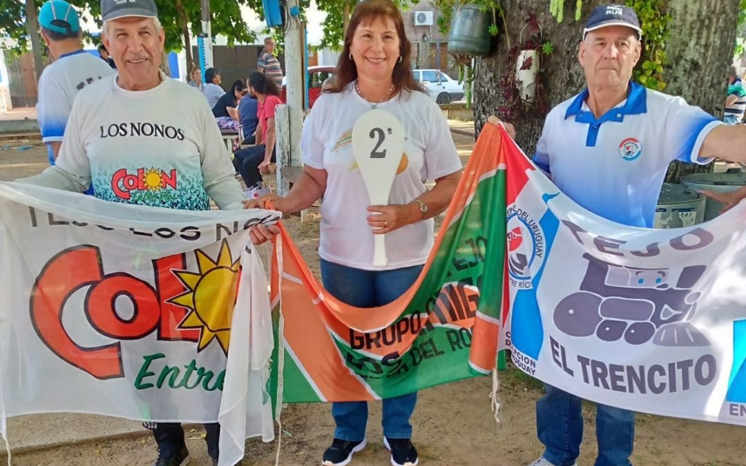«Los Amigos» participaron de un torneo de tejo en Concepción del Uruguay