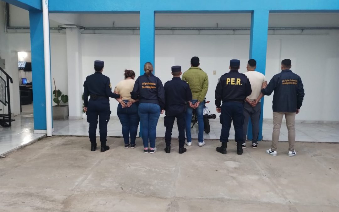 Prisión preventiva por 30 días para los detenidos por el violento asalto a un hombre en Federación