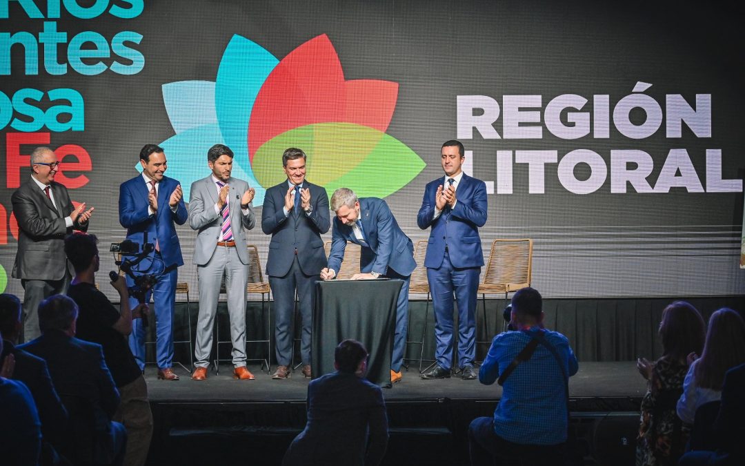 Con la participación de Entre Ríos se constituyó la Región Litoral