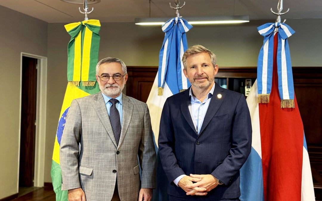 Frigerio trabaja en intensificar las relaciones comerciales con Brasil