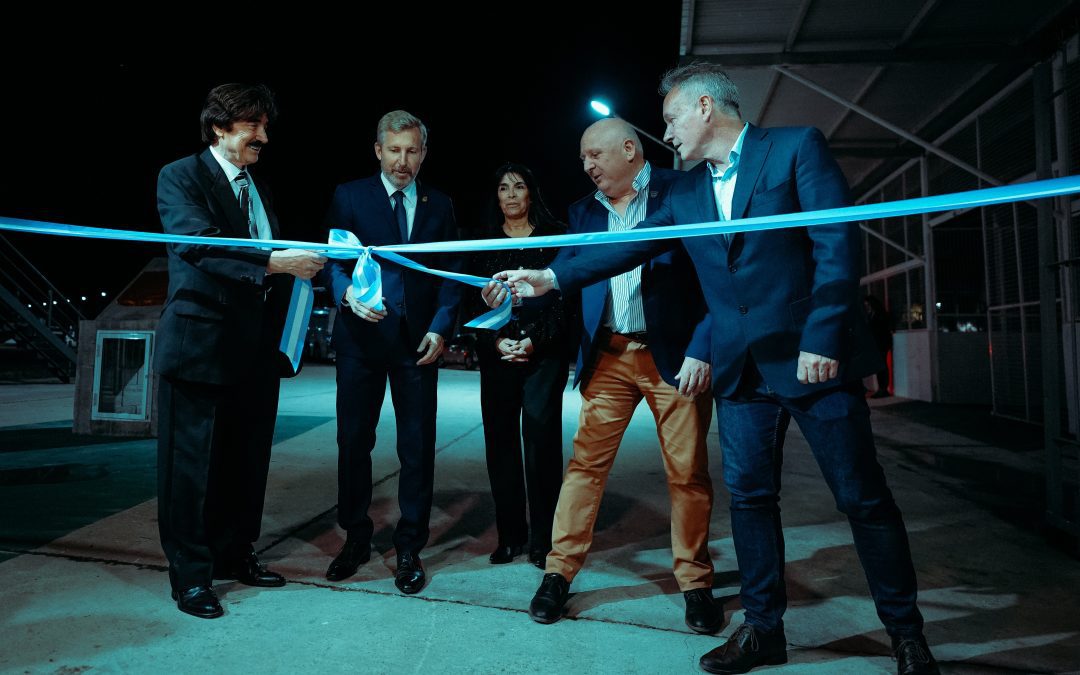 El gobernador participó de la inauguración de obras en Crespo
