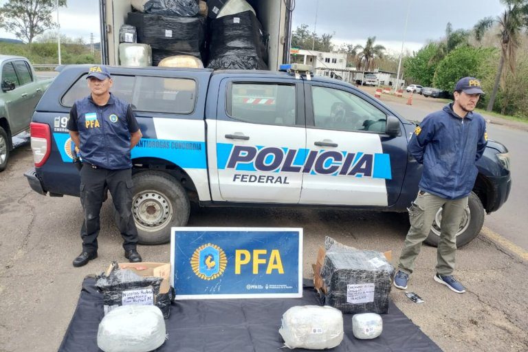 Prisión preventiva para uno de los involucrados con el cargamento de droga incautado en la Autovía 14