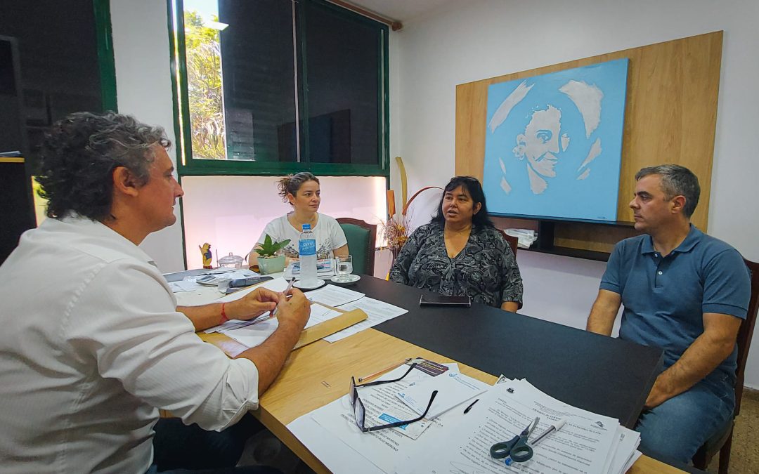 El intendente de Federación y la senadora provincial acordaron avanzar en una agenda conjunta