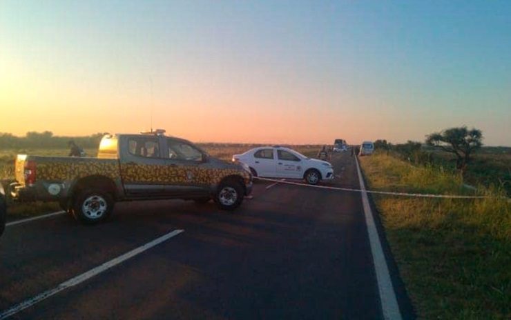 Murió un motociclista tras ser embestido por una camioneta sobre ruta 12