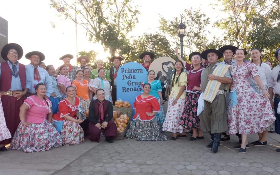 Vanina Perini participó del 1° Festival de la Tradición en Mocoretá