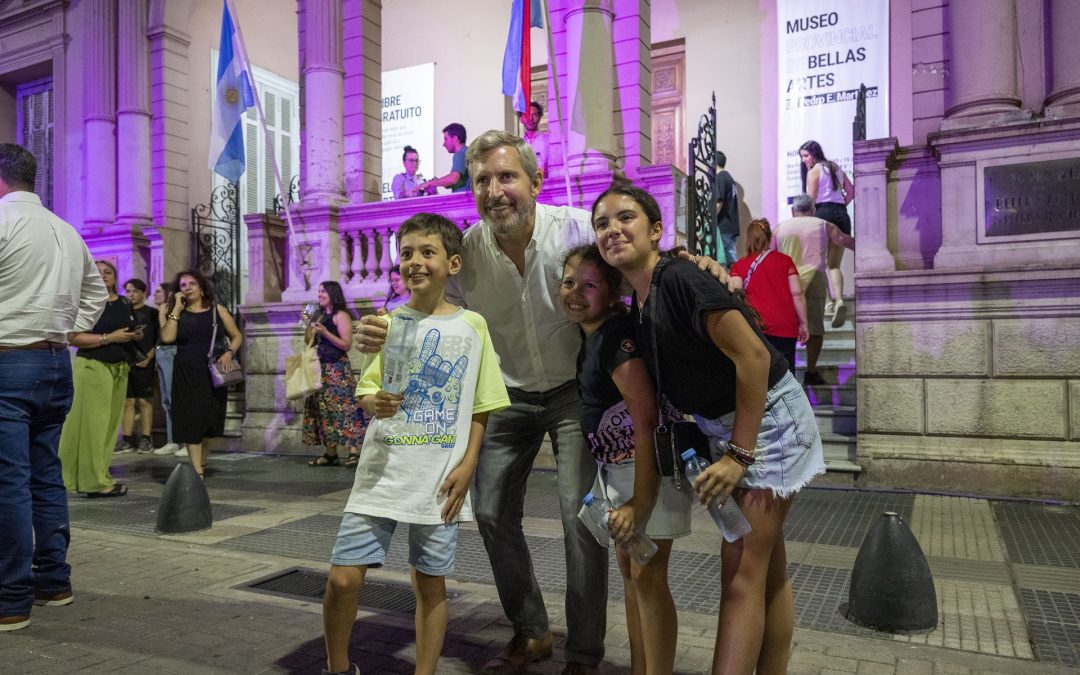 Frigerio participó de la Noche de los Museos y puso en valor la propuesta turística de la provincia