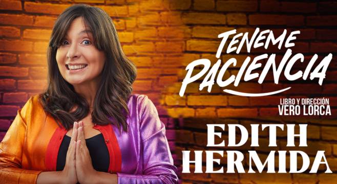 Edith Hermida, panelista de Bendita TV, llega este viernes a Villa del Rosario con su espectáculo «Teneme paciencia»