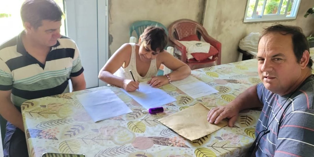 La Junta de Gobierno de San Ramón firmó un convenio de colaboración con Vialidad Provincial