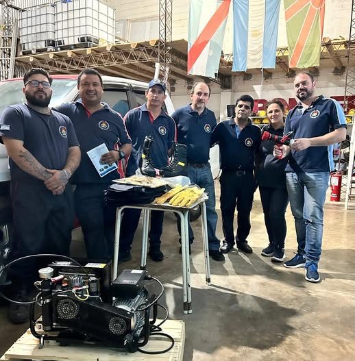 Bomberos Voluntarios de Villa del Rosario realizó importante inversión en equipamiento para su cuartel 
