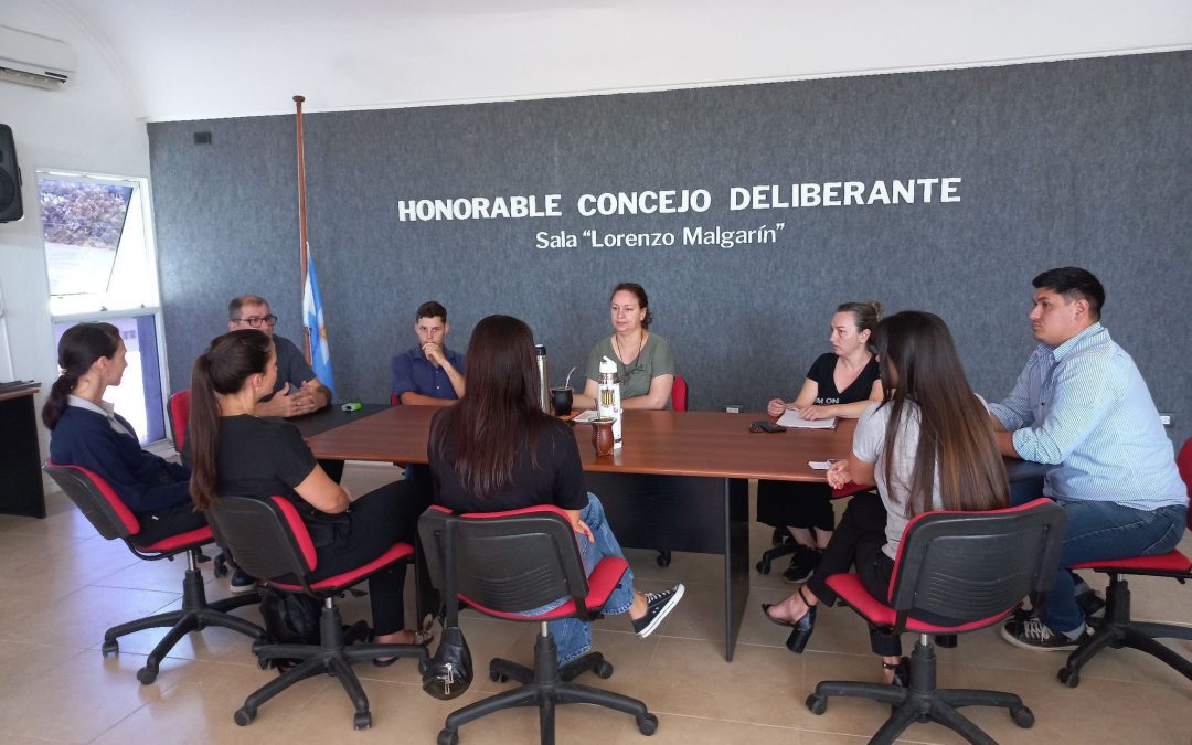 Vanina Perini encabezó una reunión de gabinete: «El entusiasmo es el mismo desde que asumimos»