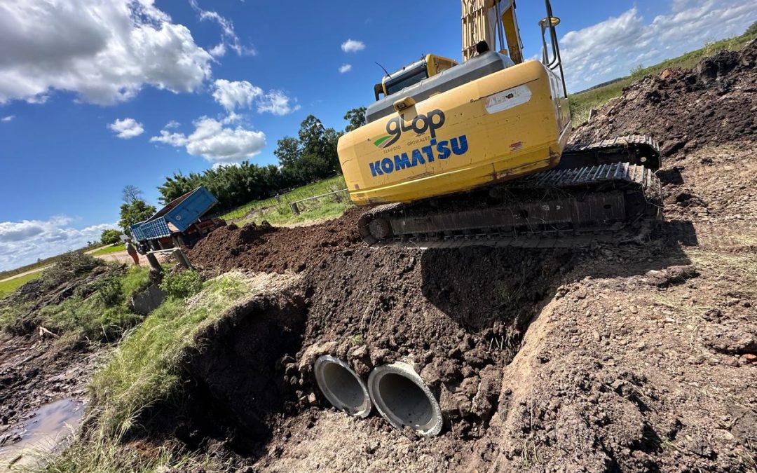 Con aportes de la Junta de Gobierno de San Ramón, se ejecutaron obras viales en camino de colonia Mandisoví
