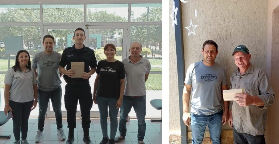 Concejales de Encuentro por Villa del Rosario entregaron aportes económicos a instituciones locales