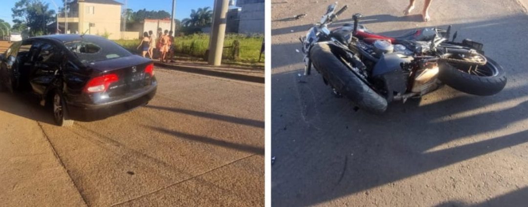 Vecino de Santa Ana sufrió graves lesiones tras un fuerte choque: Fue derivado al hospital Masvernat