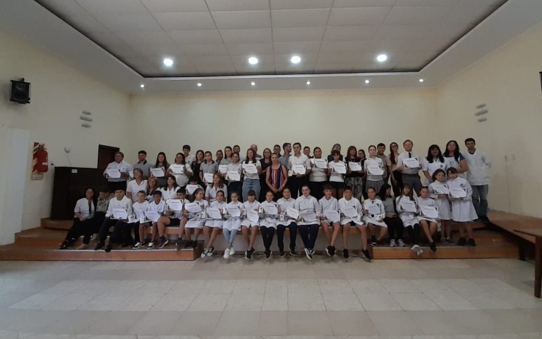 El Gobierno de Villa del Rosario brindó reconocimiento a los Mejores Promedios de las instituciones educativas