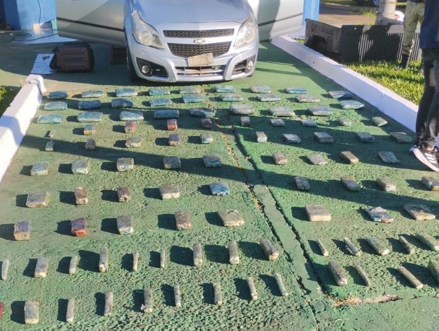 Paso Cerrito: Secuestraron más de 70 kilos de marihuana cerca de Chajarí