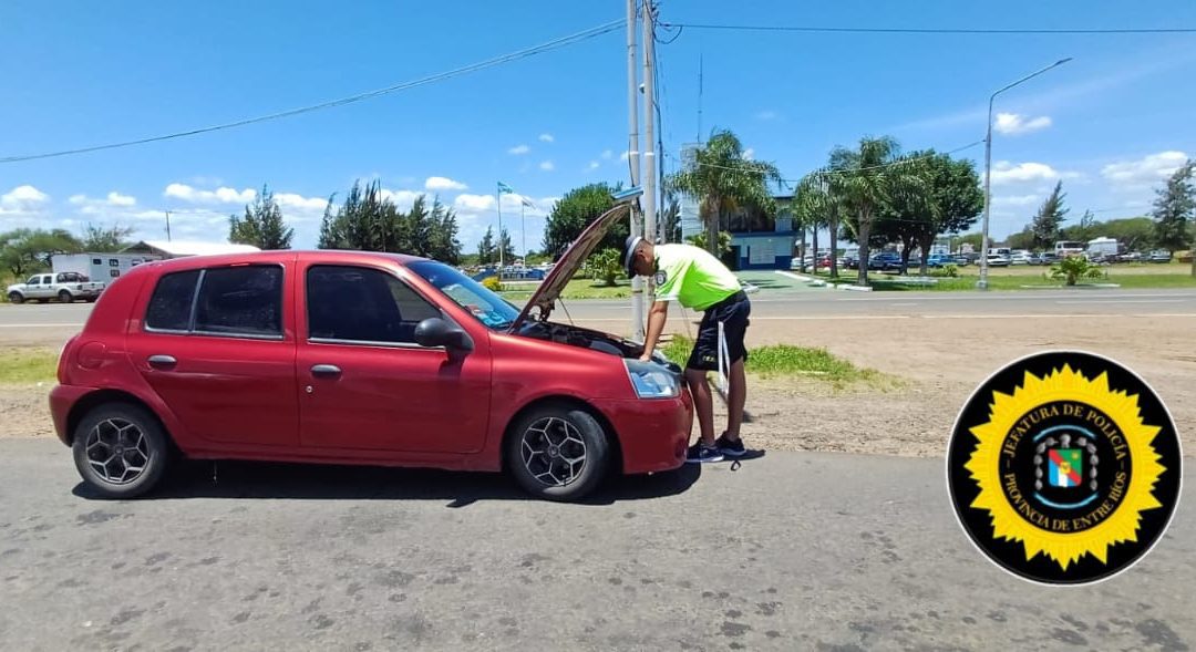 Un auto con pedido de secuestro fue interceptado en Paso Cerrito