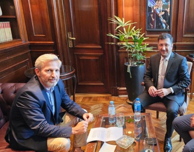 Frigerio volvió a hablar de Kueider: Dijo que “es un papelón” y que “no tiene que estar más en el Congreso”