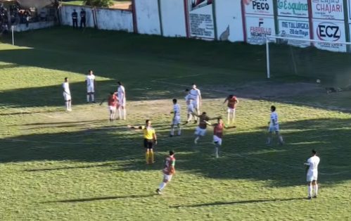 Se jugaron las semifinales de ida del torneo de fútbol local: ganaron Santa Rosa y Ferro