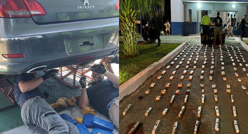 Tras los dos últimos operativos en Paso Cerrito, la Policía detuvo a cuatro personas y secuestró 95 kilos de marihuana, 4 de pasta base y 7 de cocaína