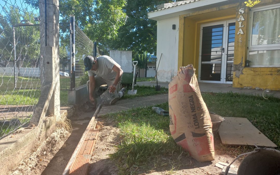 El Municipio de Villa del Rosario ejecutó nuevas obras en la Unidad Educativa «Naranjitas»