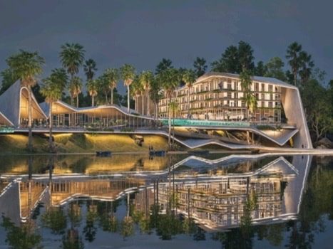 Presentaron en Santa Ana el ante proyecto de un lujoso hotel