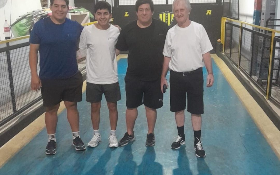 Este jueves se juega una de las finales del torneo de bochas de la 10° Fiesta Nacional de la Sandía