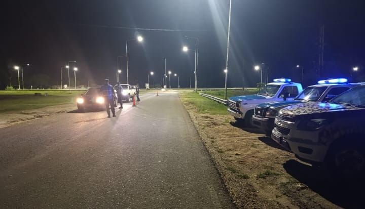 Volvían de cazar y los interceptó la Policía en Ruta 2: Les secuestraron un arma de fuego