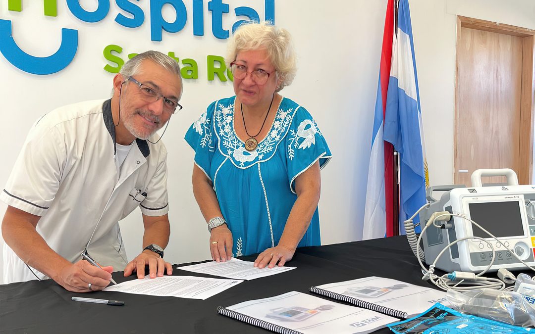 El hospital de Chajarí incorporó un cardiodesfibrilador bifásico