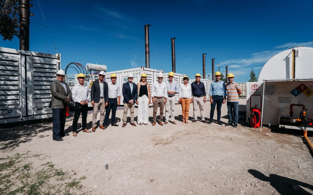 El gobernador destacó la inversión de la provincia en energía para generar más empleo y desarrollo