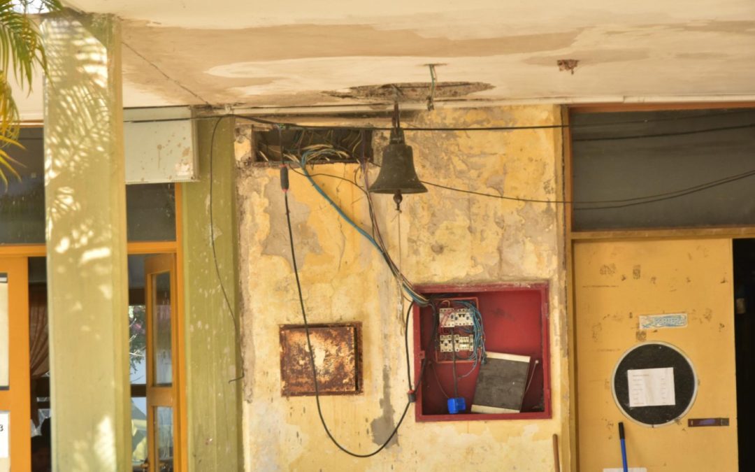 Avanza la ejecución de obra en la Escuela N° 1 «Carlos Pellegrini» de Federación