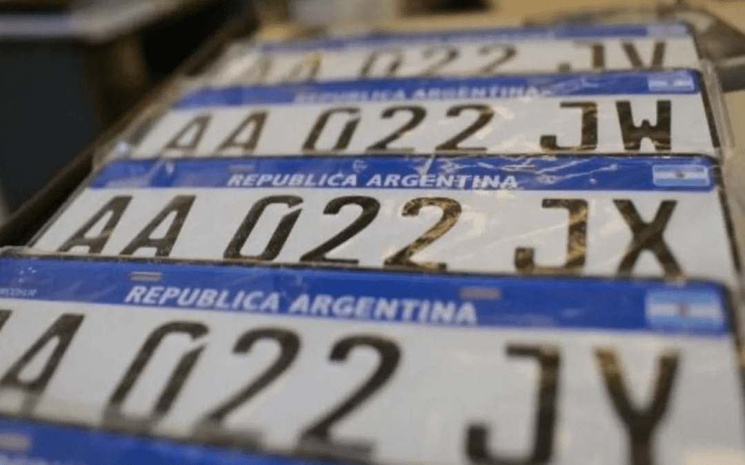 Patentes provisorias: los vehículos argentinos podrán circular en los paises vecinos