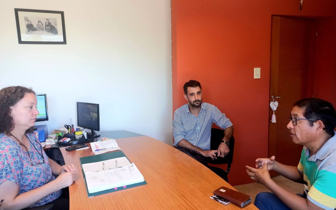 El Gobierno de Villa del Rosario y SENASA coordinan acciones para el monitoreo del HLB en la localidad