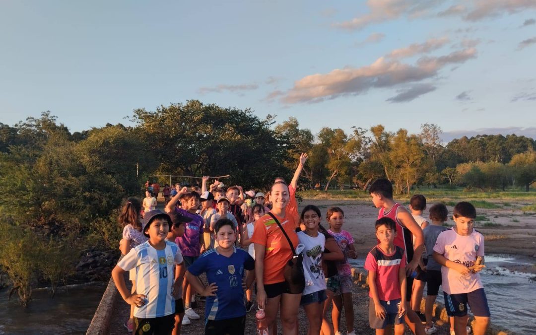 Con un campamento, finalizó la Colonia de Vacaciones de Villa del Rosario