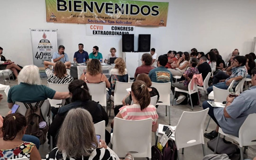 AGMER rechazó la oferta salarial del gobierno y exigió nueva propuesta