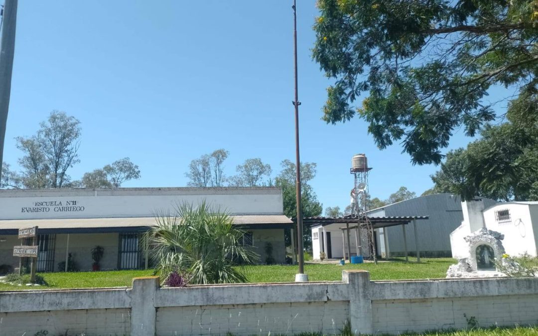 El Municipio realizó la limpieza de tanques de agua en escuelas locales
