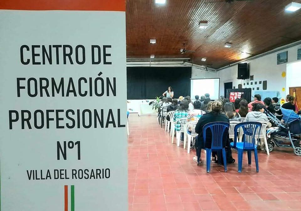 Inscriben para los talleres del Centro de Formación Profesional de Villa del Rosario