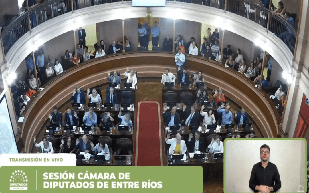 Con votos del peronismo, Diputados aprobó la Reforma Tributaria de Entre Ríos